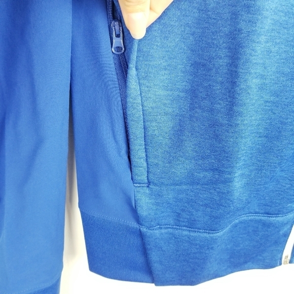 Under Armour ColdGear Women's Blue Zip Front Jacket Sweatshirt NWT - Picture 9 of 16